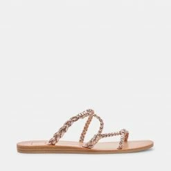 DOLCEVITA DION SANDALS ROSE GOLD METALLIC STELLA