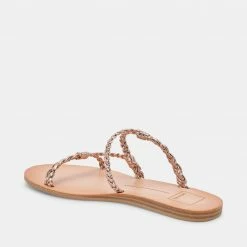 DOLCEVITA DION SANDALS ROSE GOLD METALLIC STELLA