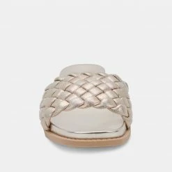 DOLCEVITA GRAZIE SANDALS LIGHT GOLD METALLIC STELLA
