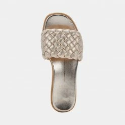 DOLCEVITA GRAZIE SANDALS LIGHT GOLD METALLIC STELLA
