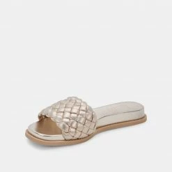 DOLCEVITA GRAZIE SANDALS LIGHT GOLD METALLIC STELLA
