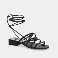 DOLCEVITA HAYLEY SANDALS BLACK STELLA