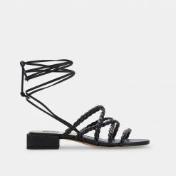 DOLCEVITA HAYLEY SANDALS BLACK STELLA