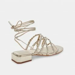 DOLCEVITA HAYLEY SANDALS GOLD METALLIC STELLA