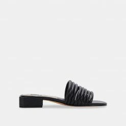 DOLCEVITA HAZIL SANDALS BLACK STELLA