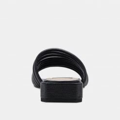 DOLCEVITA HAZIL SANDALS BLACK STELLA