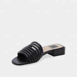DOLCEVITA HAZIL SANDALS BLACK STELLA
