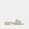DOLCEVITA HAZIL SANDALS IVORY STELLA