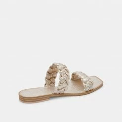 DOLCEVITA INDY SANDALS LIGHT GOLD METALLIC STELLA