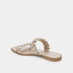 DOLCEVITA INDY SANDALS LIGHT GOLD METALLIC STELLA