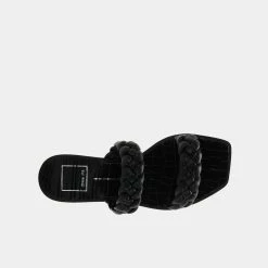 DOLCEVITA INDY SANDALS BLACK STELLA