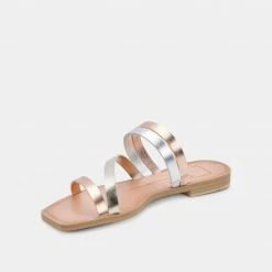 DOLCEVITA IVE SANDALS METALLIC MULTI STELLA