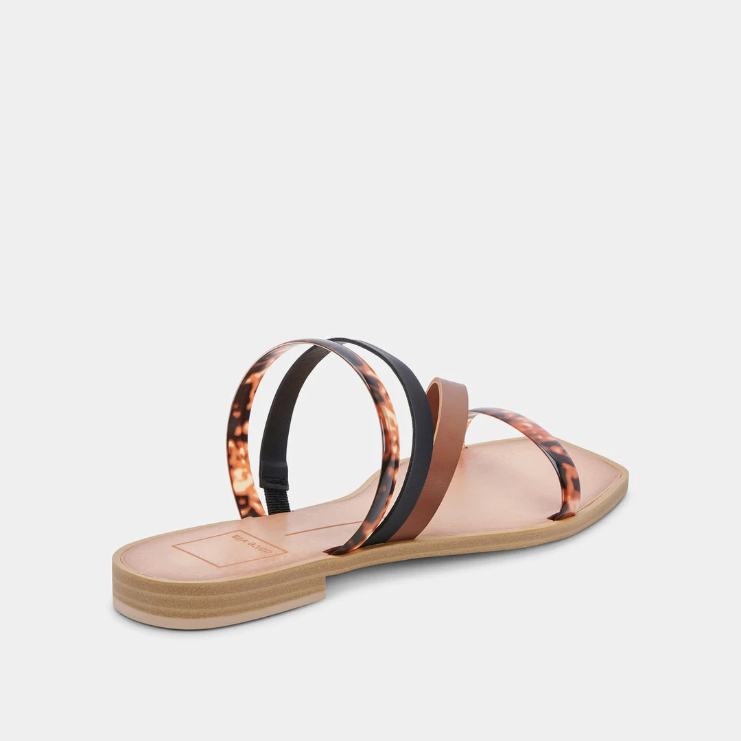 DOLCEVITA IVE SANDALS TORTOISE MULTI VINYL