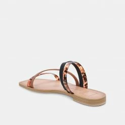 DOLCEVITA IVE SANDALS TORTOISE MULTI VINYL