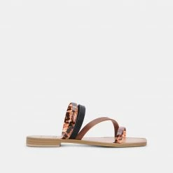 DOLCEVITA IVE SANDALS TORTOISE MULTI VINYL