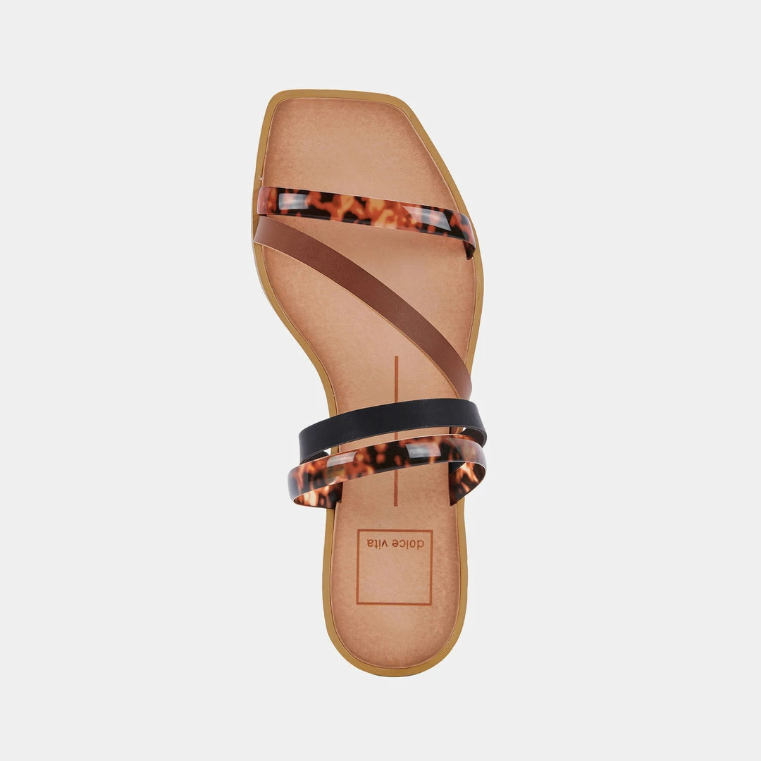 DOLCEVITA IVE SANDALS TORTOISE MULTI VINYL
