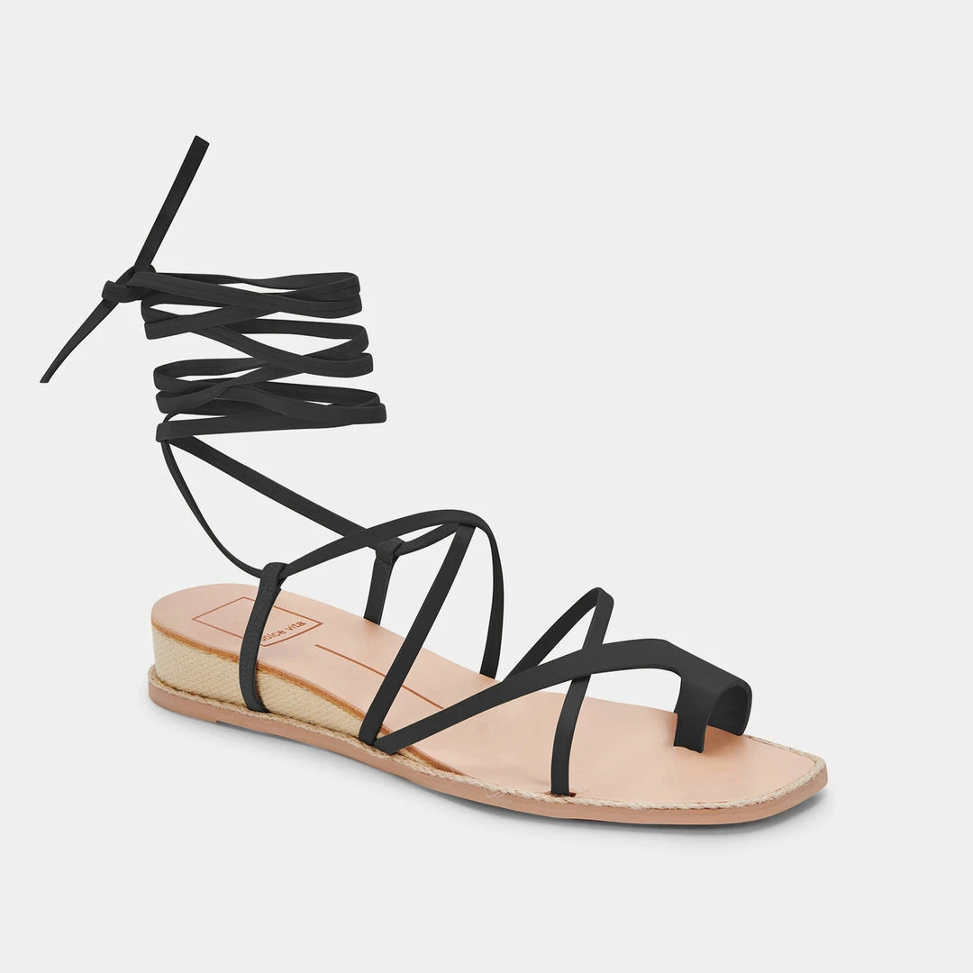 DOLCEVITA PATLI SANDALS BLACK STELLA