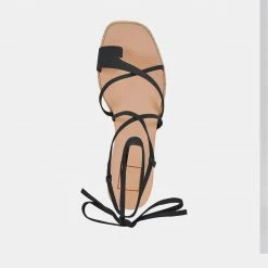 DOLCEVITA PATLI SANDALS BLACK STELLA