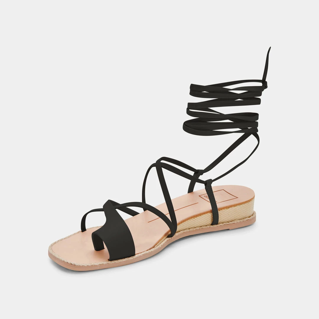 DOLCEVITA PATLI SANDALS BLACK STELLA