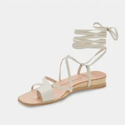DOLCEVITA PATLI SANDALS IVORY STELLA