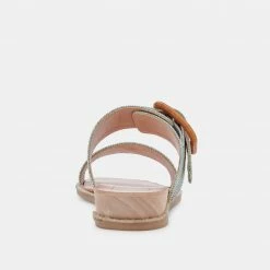 DOLCEVITA PEIO SANDALS MINT RAFFIA