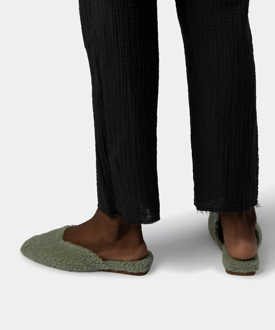 DOLCEVITA FLATS SAYDEE SLIPPERS JADE PLUSH