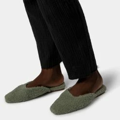 DOLCEVITA FLATS SAYDEE SLIPPERS JADE PLUSH