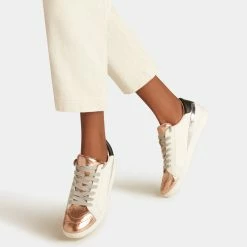 DOLCEVITA NINO SNEAKERS COPPER WHITE