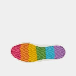 DOLCEVITA BRYCEN PRIDE SNEAKERS WHITE LEATHER