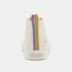 DOLCEVITA BRYCEN PRIDE SNEAKERS WHITE LEATHER
