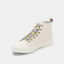 DOLCEVITA BRYCEN PRIDE SNEAKERS WHITE LEATHER
