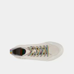 DOLCEVITA BRYCEN PRIDE SNEAKERS WHITE LEATHER