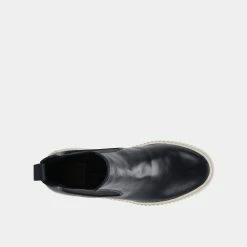 DOLCEVITA COLA SNEAKERS BLACK LEATHER H20