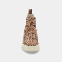 DOLCEVITA COLA SNEAKERS DK LEOPARD SUEDE