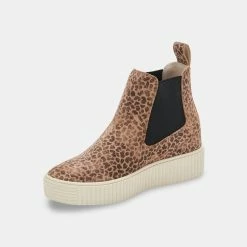 DOLCEVITA COLA SNEAKERS DK LEOPARD SUEDE