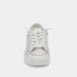 DOLCEVITA LEDGER SNEAKERS OFF WHITE LEATHER