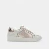 DOLCEVITA LEDGER SNEAKERS ROSE GOLD LEATHER