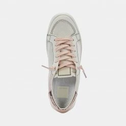 DOLCEVITA LEDGER SNEAKERS ROSE GOLD LEATHER