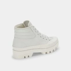 DOLCEVITA OCIANA SNEAKERS DOVE NUBUCK