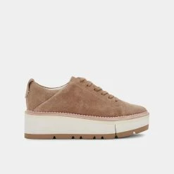 DOLCEVITA TOYAH SNEAKERS TRUFFLE SUEDE