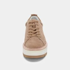 DOLCEVITA TOYAH SNEAKERS TRUFFLE SUEDE