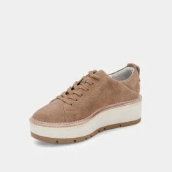 DOLCEVITA TOYAH SNEAKERS TRUFFLE SUEDE