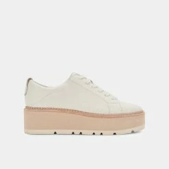 Recurate TOYAH SNEAKERS WHITE LEATHER Re:vita
