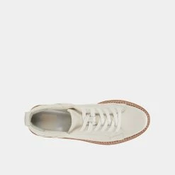 Recurate TOYAH SNEAKERS WHITE LEATHER Re:vita