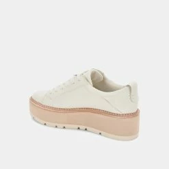 DOLCEVITA TOYAH SNEAKERS WHITE LEATHER