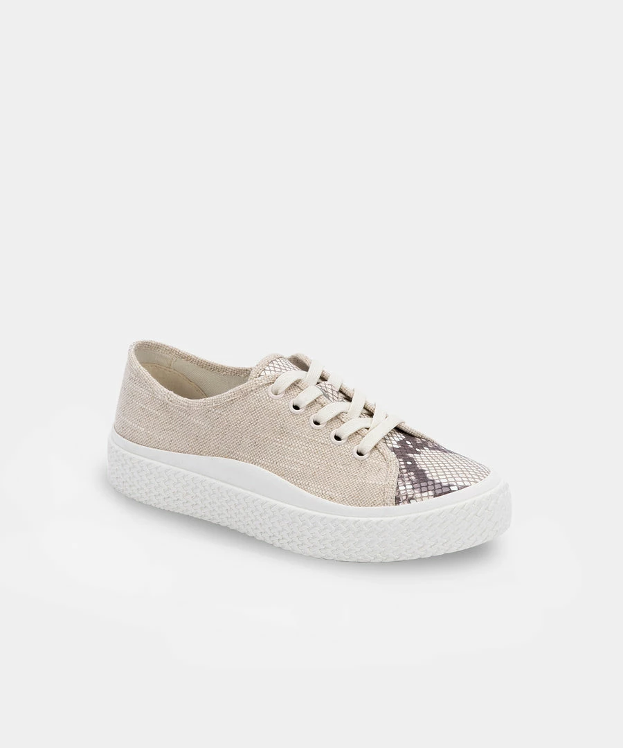 DOLCEVITA VALOR SNEAKERS SANDSTONE CANVAS