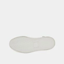 DOLCEVITA VEOLA PLUSH SNEAKERS BLACK EMBOSSED LEATHER