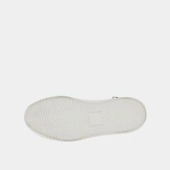 Recurate VEOLA PLUSH SNEAKERS BLACK EMBOSSED LEATHER Re:vita