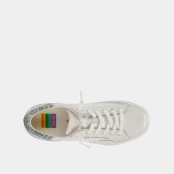 DOLCEVITA ZINA PRIDE SNEAKERS WHITE LEATHER
