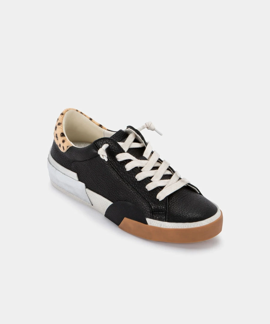 DOLCEVITA ZINA SNEAKERS BLACK MULTI LEATHER